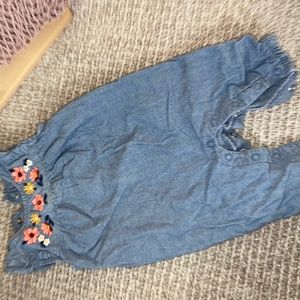 Short sleeve romper full body